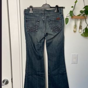 7 for All Mankind Wide Leg Jeans